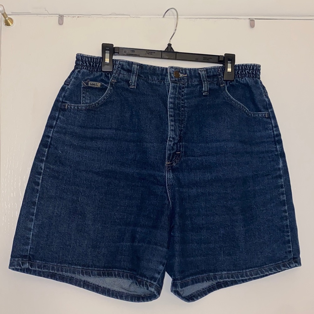 Vintage high waist mom shorts